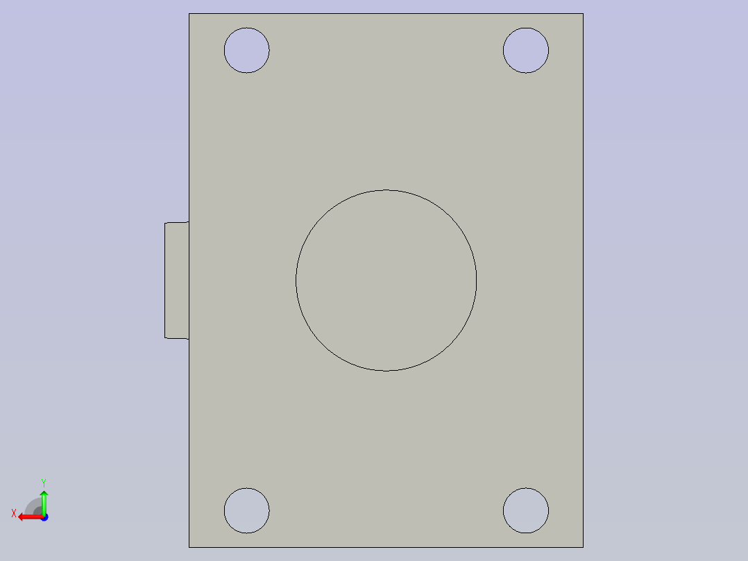 MKG32-30RZ-M9P旋转夹紧气缸后视图