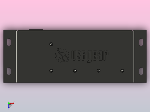 端口usb   gen 迷你高功率集线器w端口状态LED 俯视缩略图