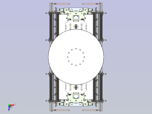 一款煤袋的双抓手设计俯视缩略图