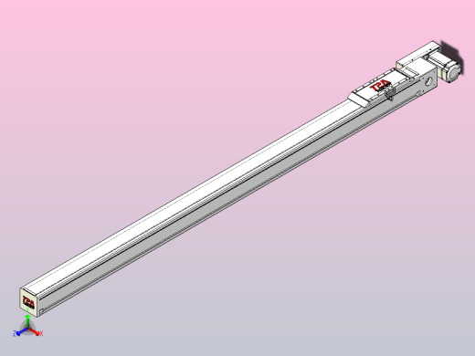 伺服电机集成皮带传动直线执行器TPA-OCB-100-192-L1750-DR-P75-N3