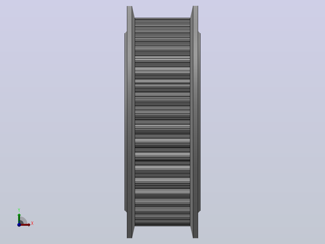 标准型半圆弧形齿同步带轮S3M型_SS3MHC-44-10-dc8-A前视图
