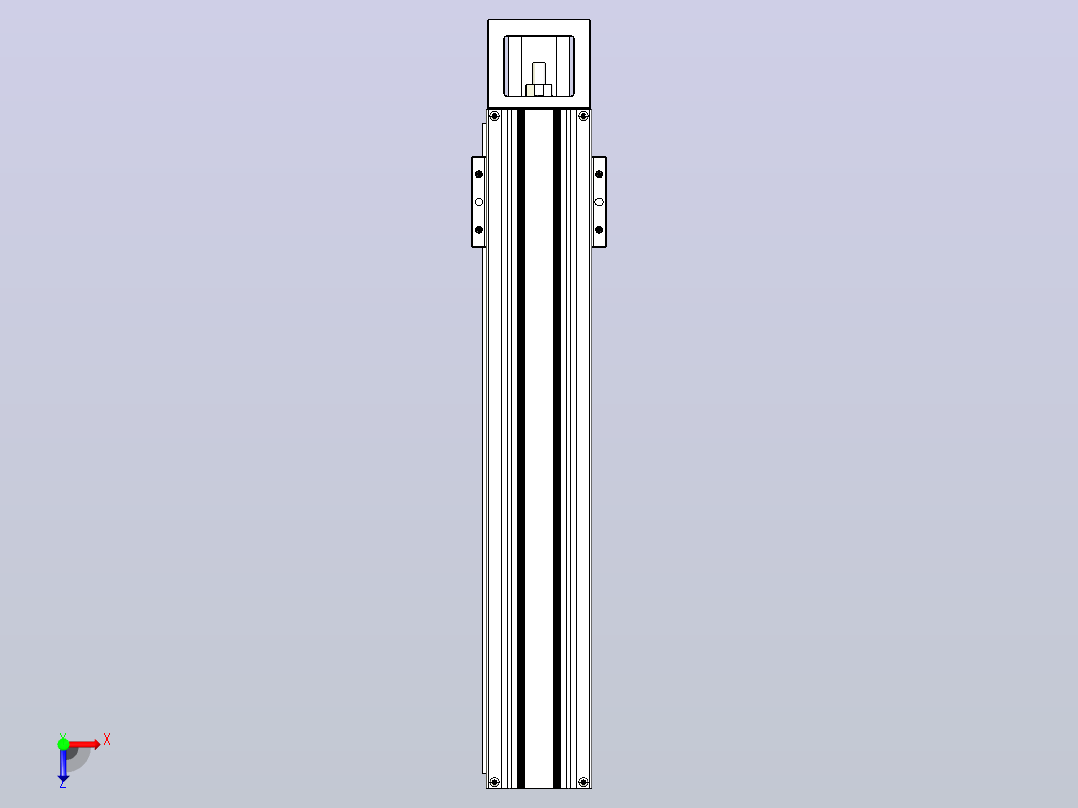 钢基模组TPA-KNR-8610C-540A1-M-F0S0俯视图