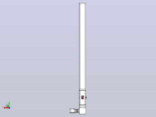 伺服电机集成皮带传动直线执行器TPA-OCB-140-256-L1650-DL-J90-N3后视缩略图