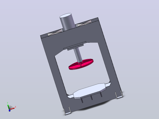 轮胎压力机-solidworks