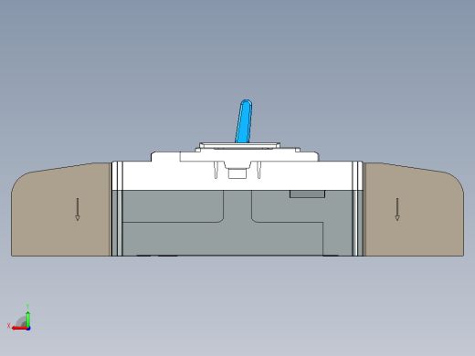NM5-630 3P塑料外壳式断路器三维模型202401后视缩略图