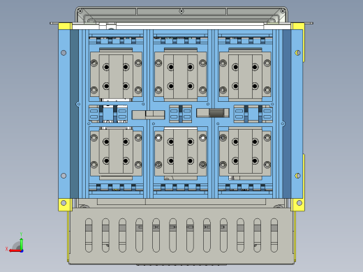 NA8-4000 1600A-2500A 3P 抽屉式-垂直接线+门框202409后视缩略图