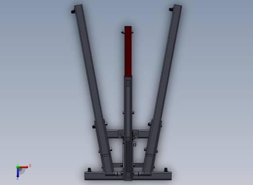 B09-单臂液压吊车俯视缩略图