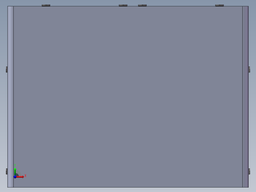 电子机箱结构设计(sw12+说明书+cad)前视缩略图