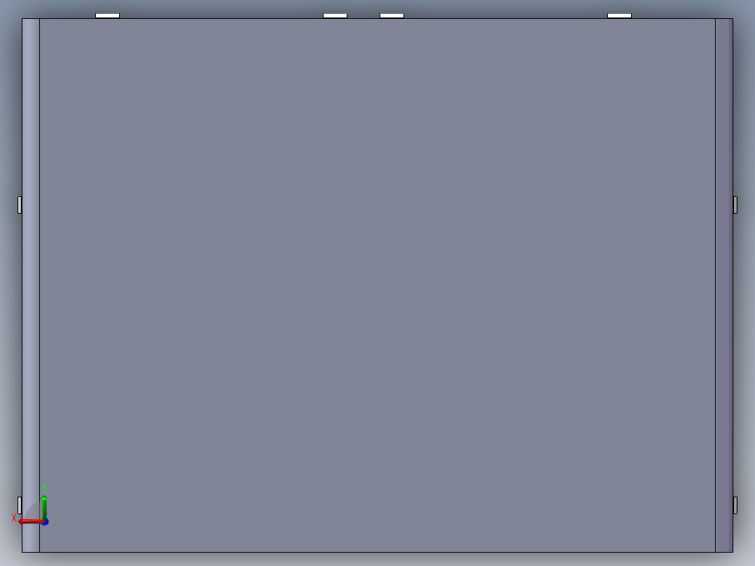 电子机箱结构设计(sw12+说明书+cad)后视图