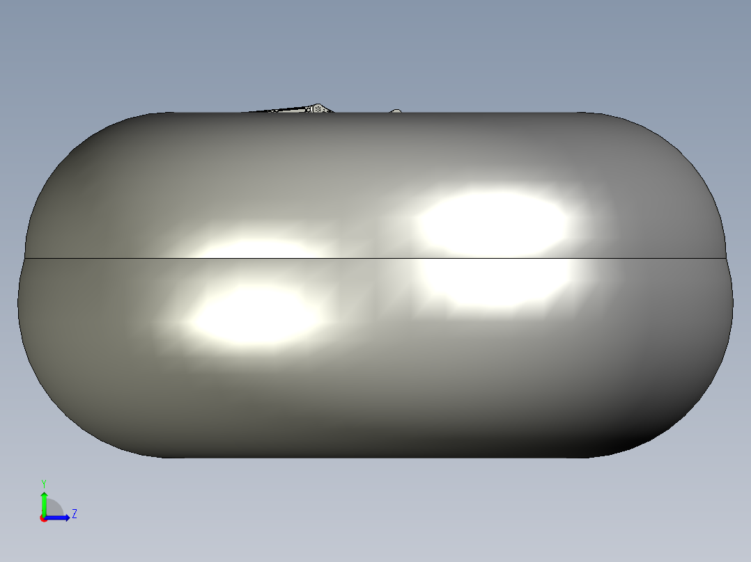 ER180-3100-PL 外部模型（STEP格式）左视图