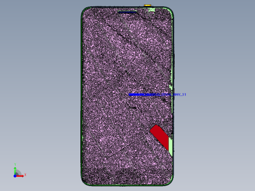 智能手机前视缩略图