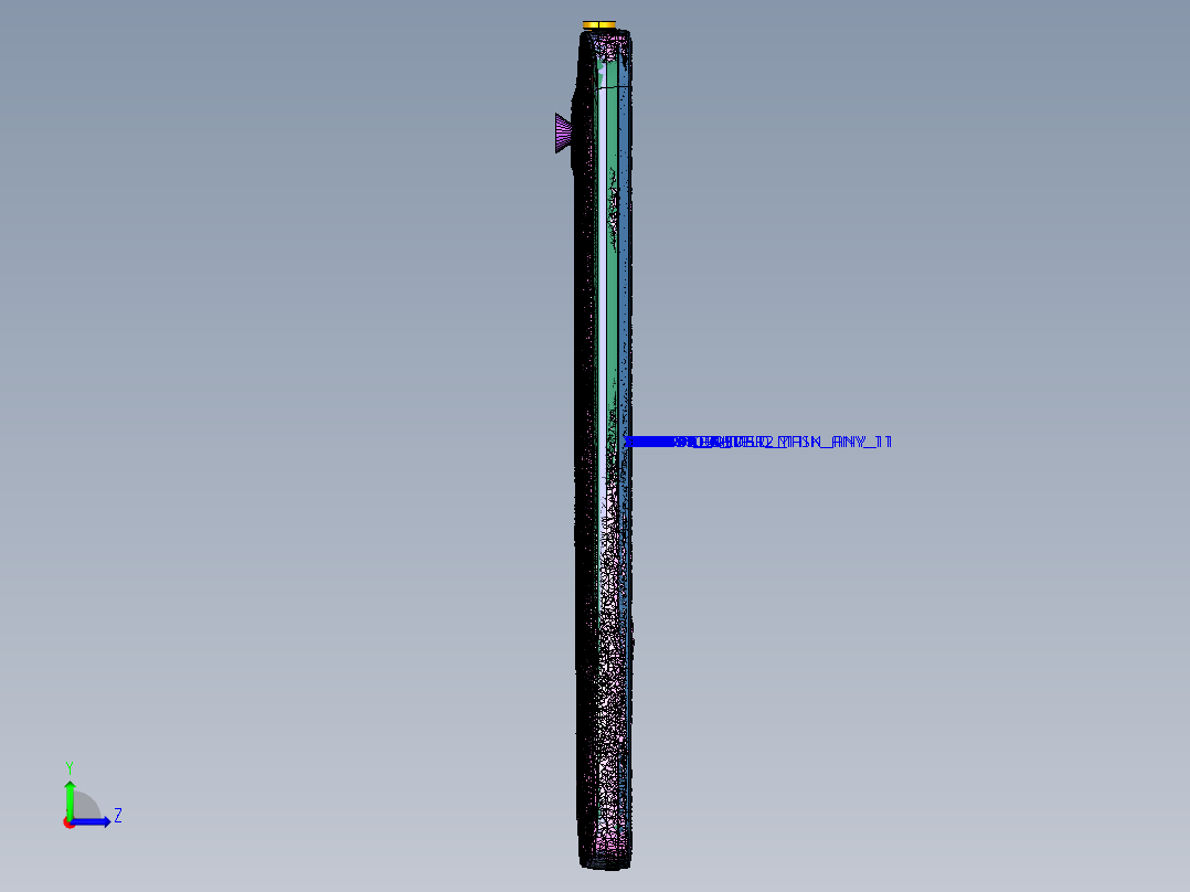 智能手机左视图