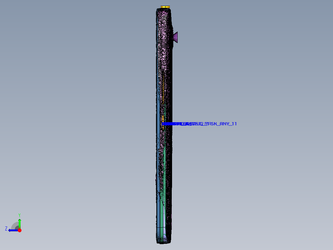 智能手机右视图