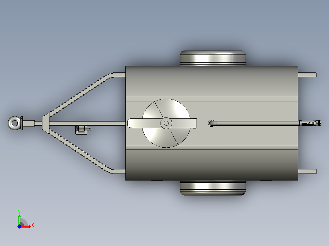 罐装牛奶前视图