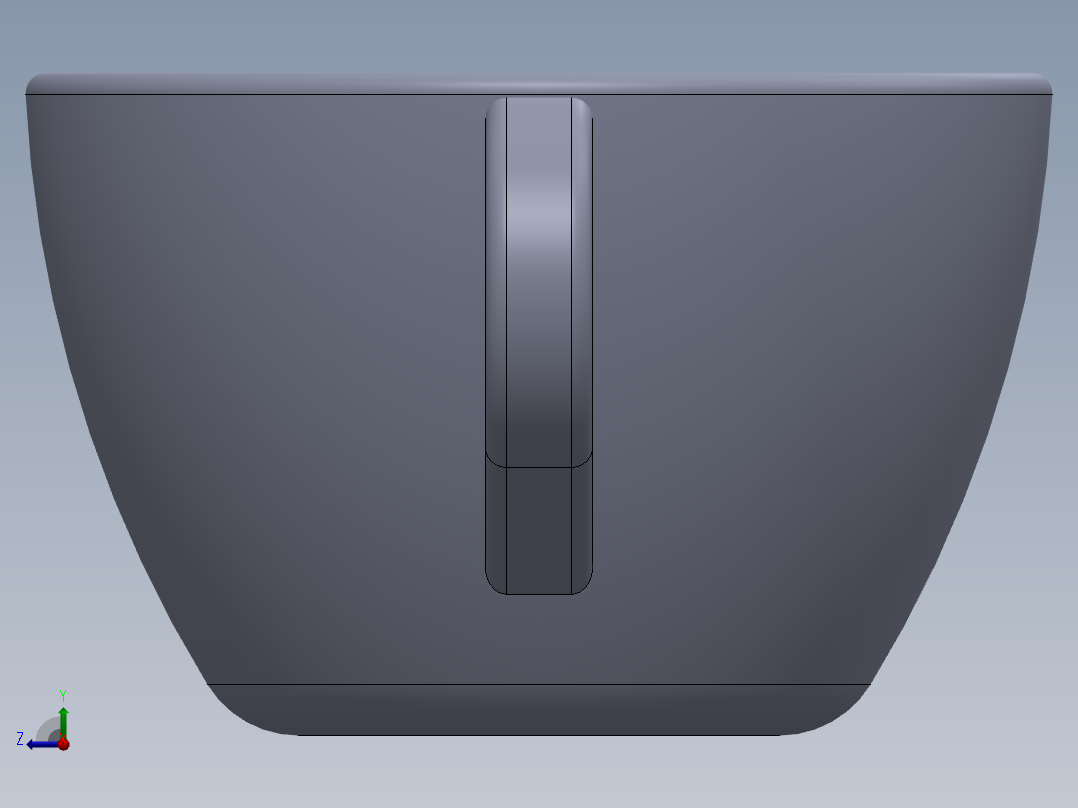 SW建模练习题-practice 99右视图