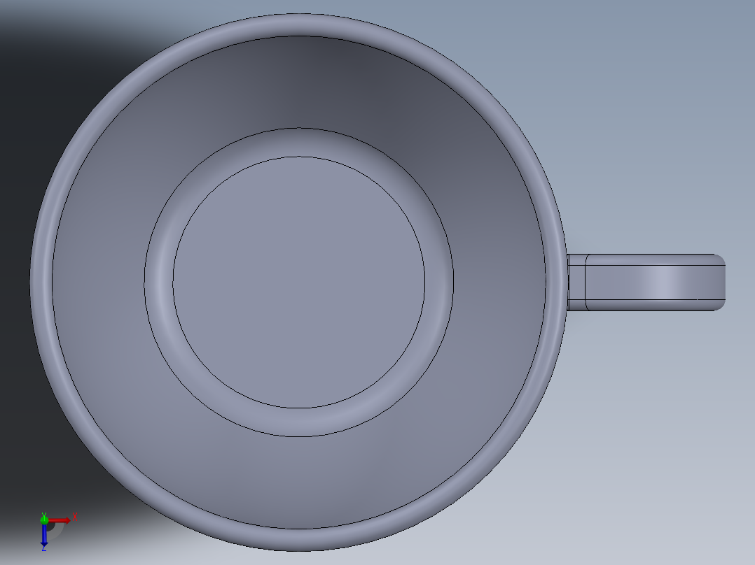 SW建模练习题-practice 99俯视图