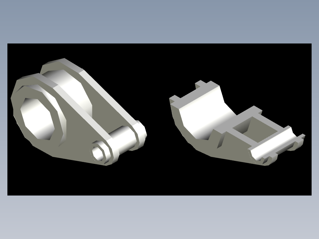 CAD格式机械制图二维100例练习-80 连接轴模型