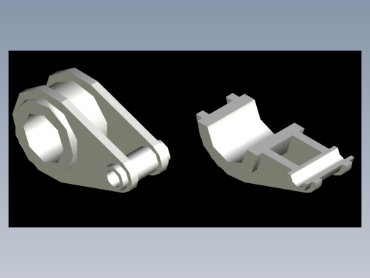 CAD格式机械制图二维100例练习-80 连接轴模型