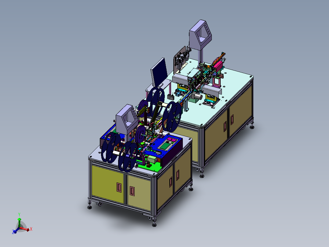 FFC自动化CCD检测双侧包装机