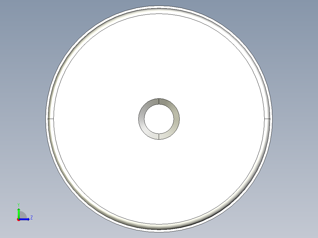 重力指示器GW12-3D多系列多零件图纸模型左视图