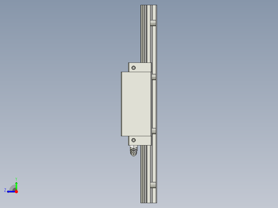 银泰PMI-SME25-SA.igs右视图