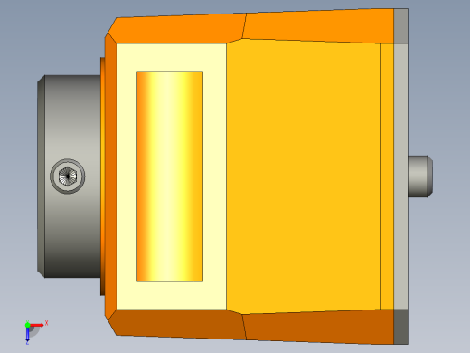 位置顯示器(DD52)(AN)-3D多系列多零件图纸模型俯视缩略图