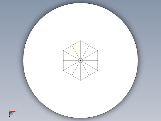 皿頭內六角螺絲FBB-3D多系列多零件图纸模型俯视缩略图