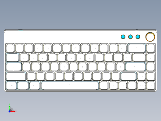 机械键盘5前视缩略图