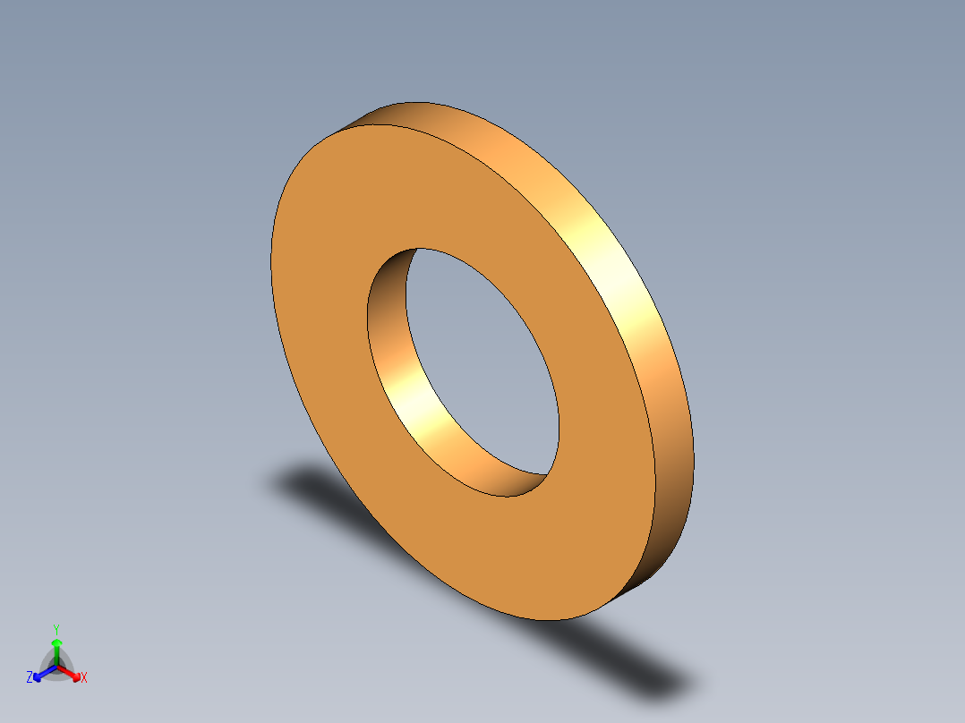 華司(紅銅)5591-3D多系列多零件图纸模型正等轴测图