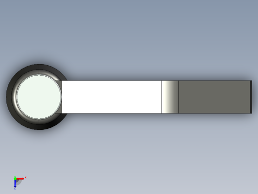 型材-KJN M8X40 CLAMPING LEVER 3842516847俯视缩略图
