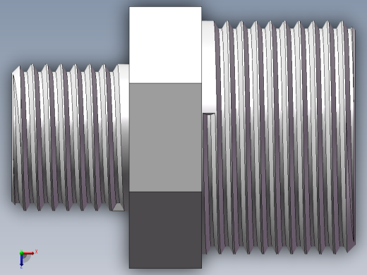 对丝-六角异径 DN20-DN10俯视缩略图