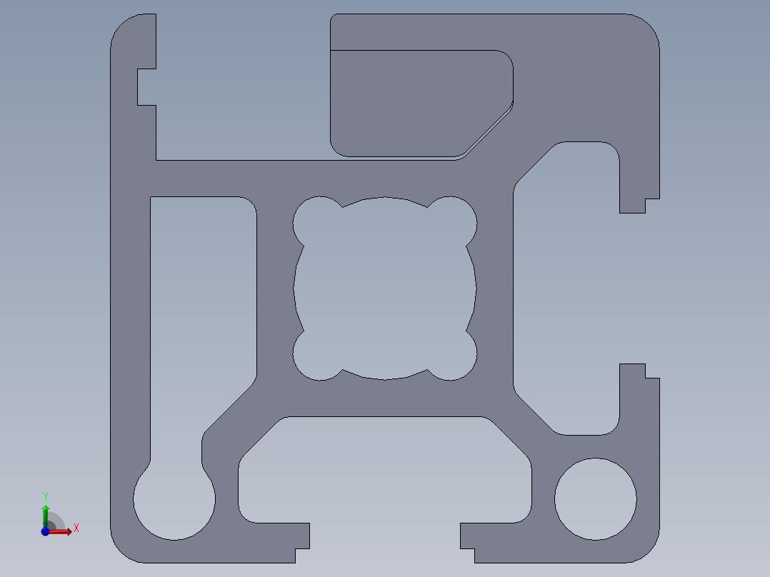 铝型材及其附件铝型材及其附件1.21.30.030030.01.SLDASM前视图