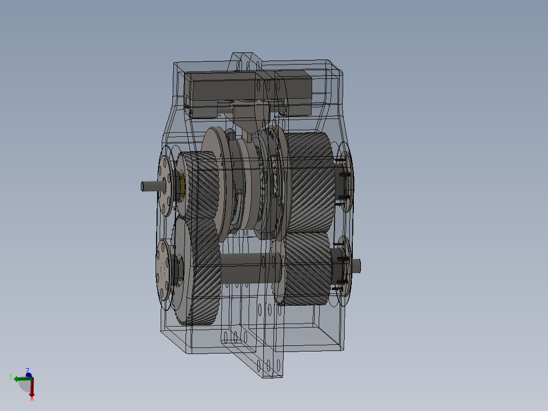 悬停式双膜片弹簧变速机构设计
