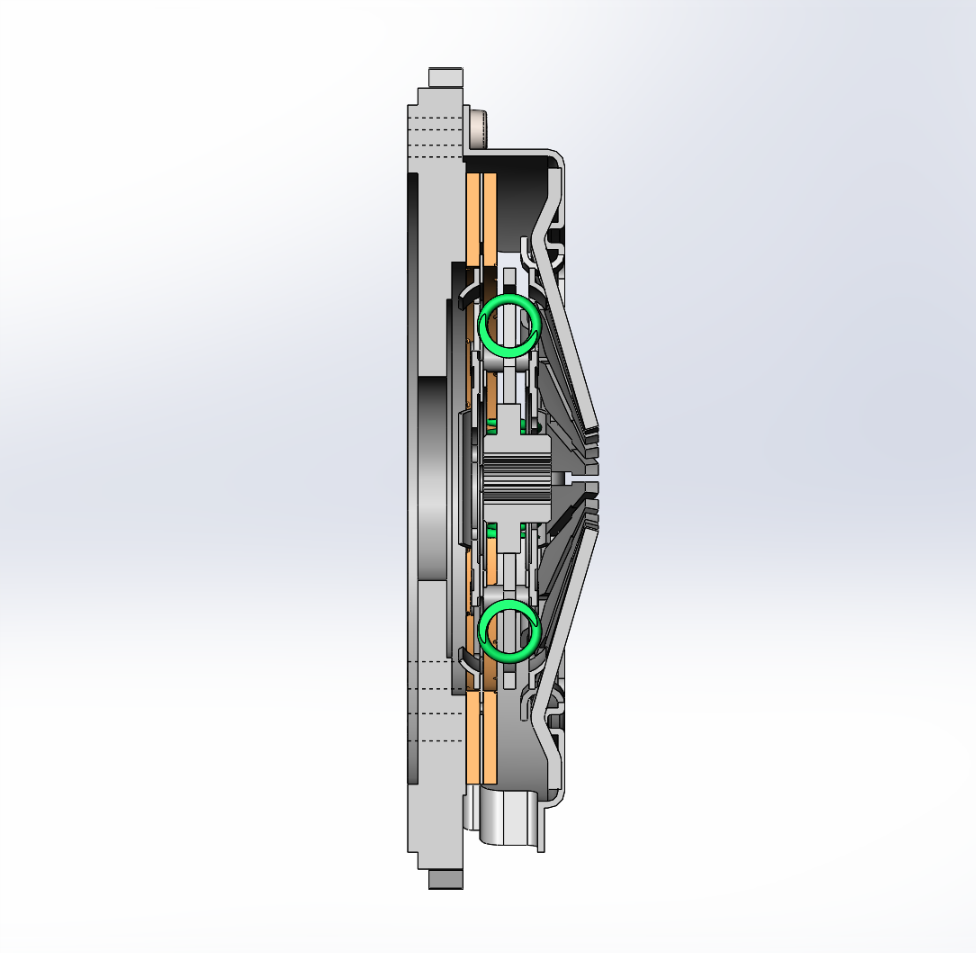 悬停式双膜片弹簧变速机构设计