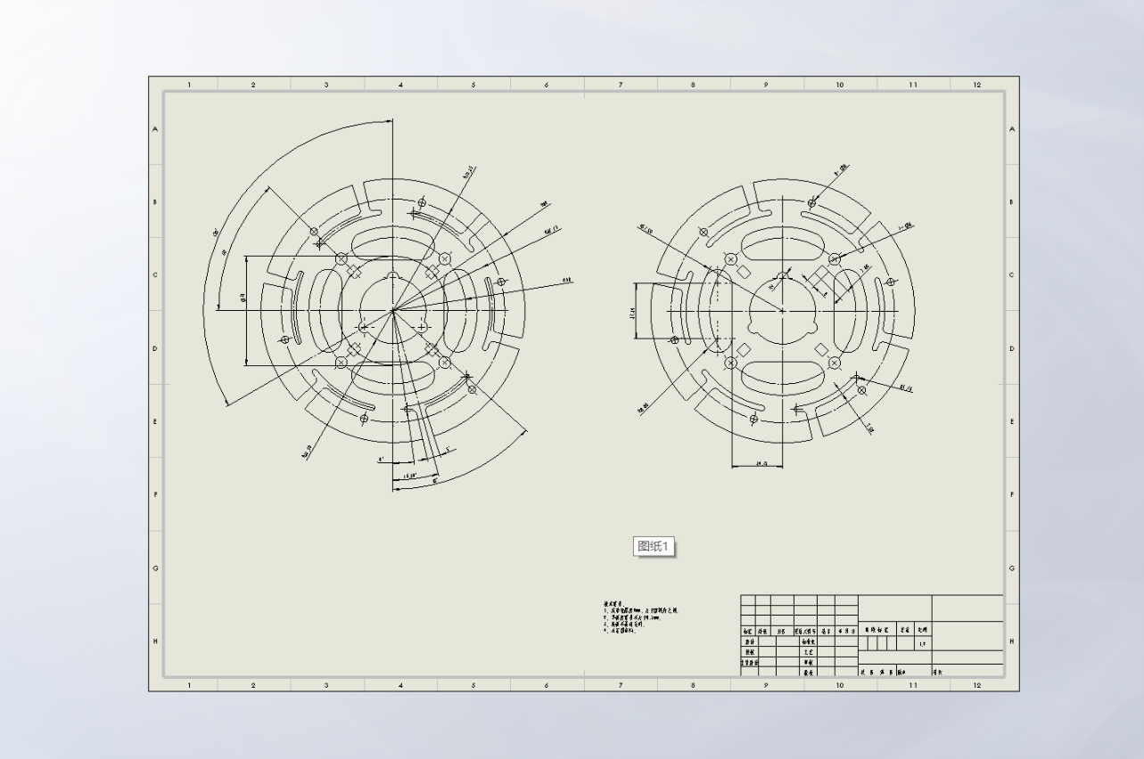 悬停式双膜片弹簧变速机构设计