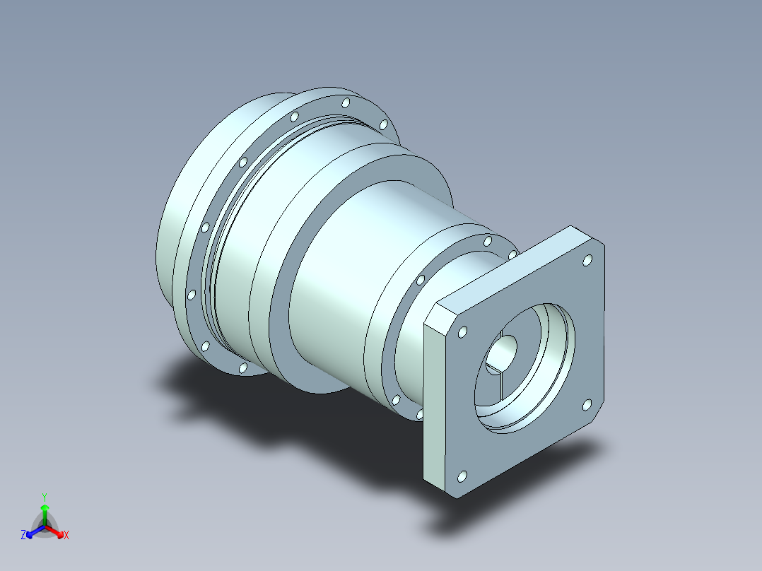 直齿PLH200-L3 35-114.3-200-M12.stp主视图