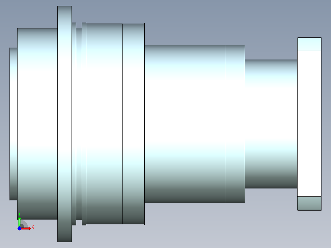 直齿PLH200-L3 35-114.3-200-M12.stp前视图