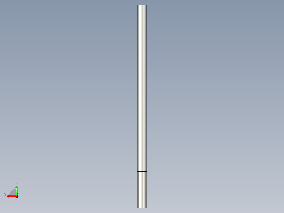 基恩士PS-48_kc图纸模型后视图