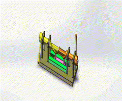 螺旋左右运动机构