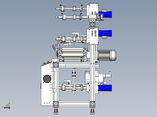 三座模切贴合机后视缩略图