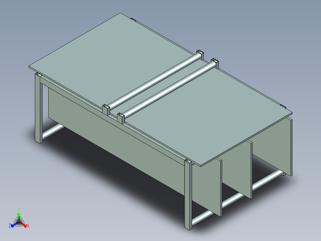 柜子正等轴测图