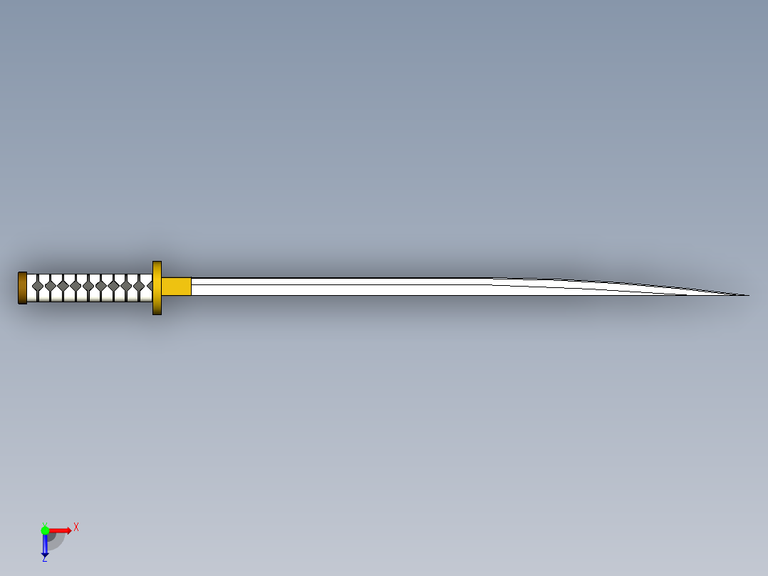 剑、宝剑(132)俯视图