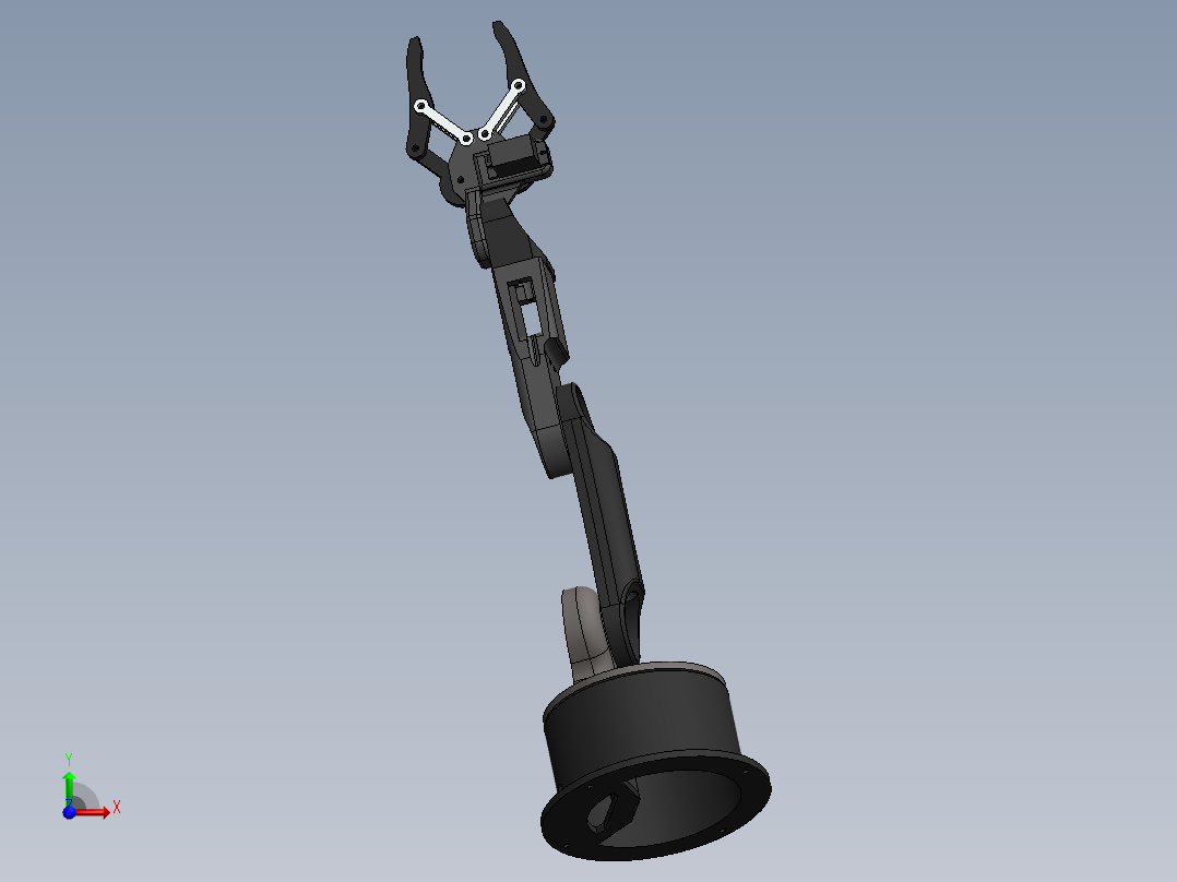 机械臂爪子 (2)前视图