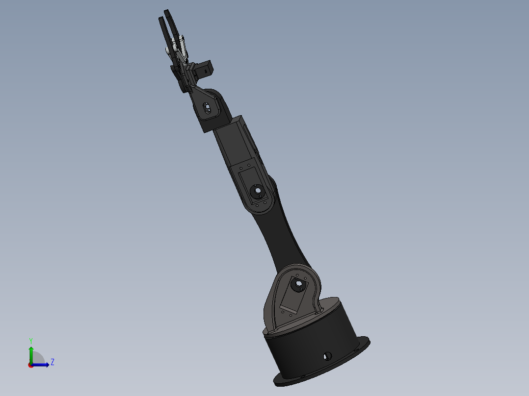 机械臂爪子 (2)左视图