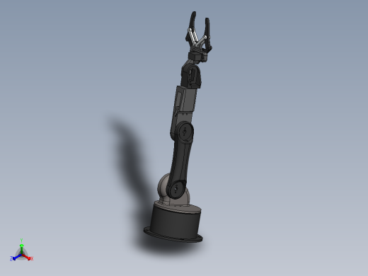 机械臂爪子 (2)正等轴测缩略图