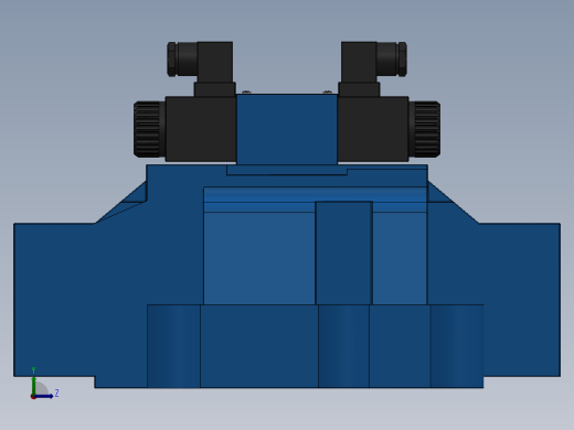 FWH-10交流插座式电液换向阀左视缩略图