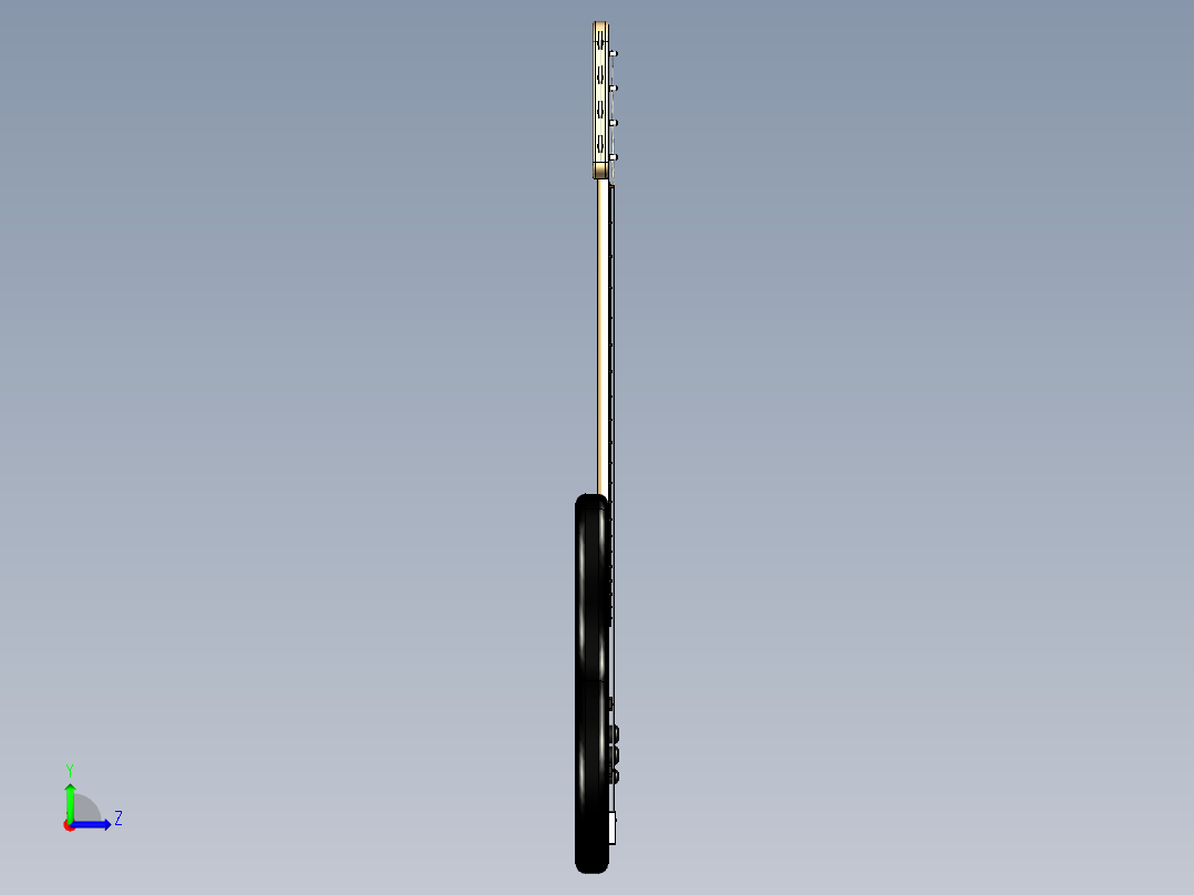 B3003336-芬达 Starcaster 电贝斯电吉他左视图