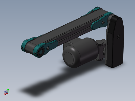 迷你带式输送机构