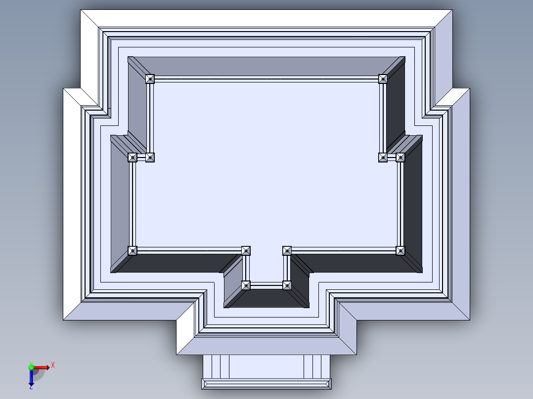 房子、建筑(235)俯视图