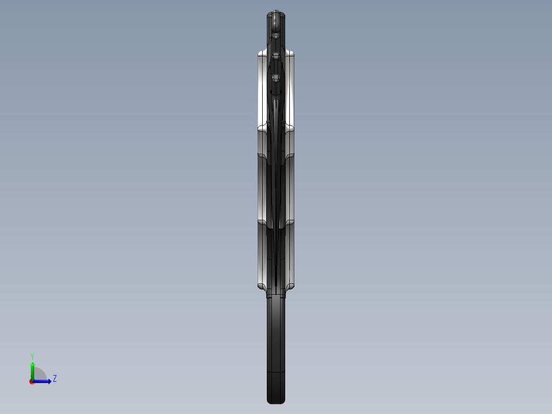 爪子刀、刀(3)左视图